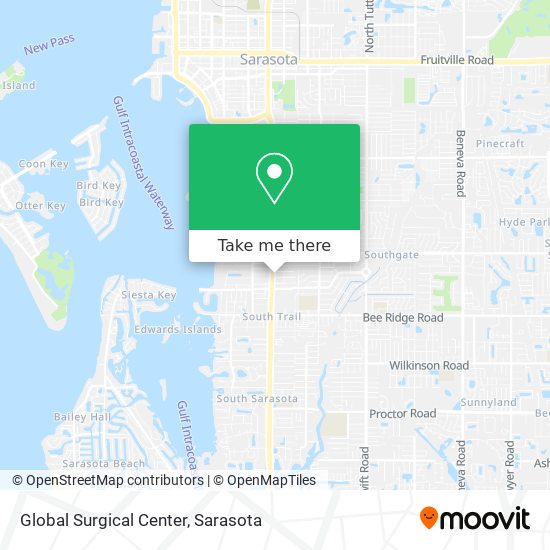 Global Surgical Center map
