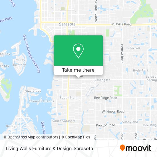 Living Walls Furniture & Design map