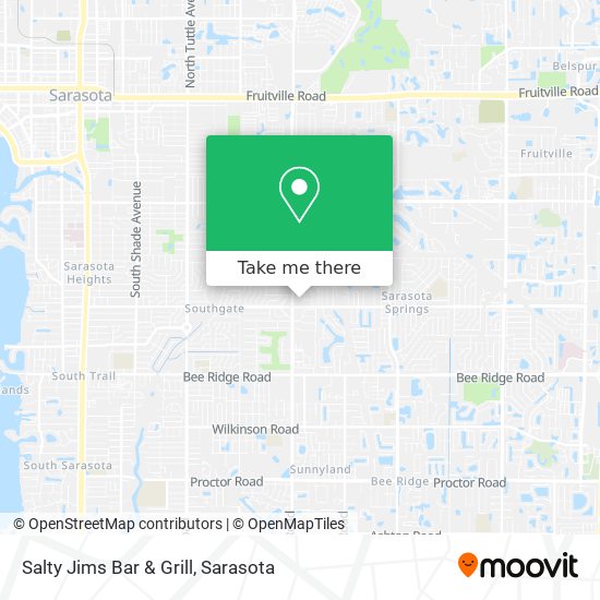 Salty Jims Bar & Grill map