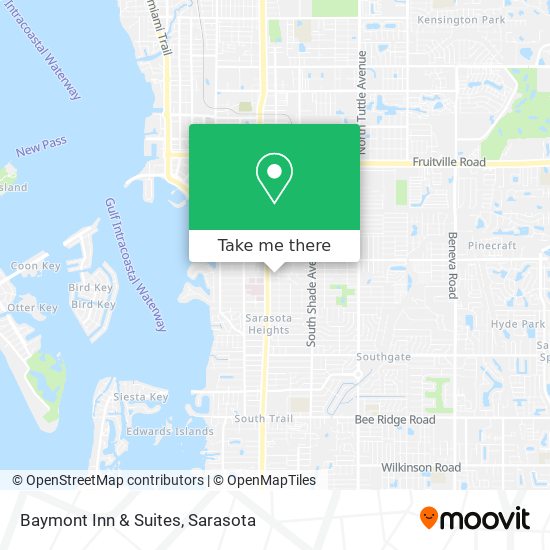 Baymont Inn & Suites map