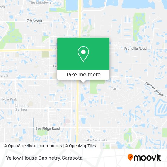 Yellow House Cabinetry map