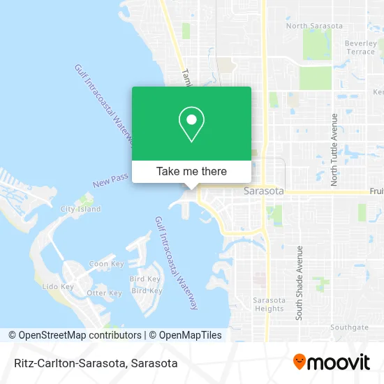 Ritz-Carlton-Sarasota map