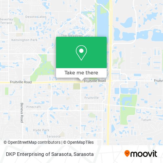 Mapa de DKP Enterprising of Sarasota