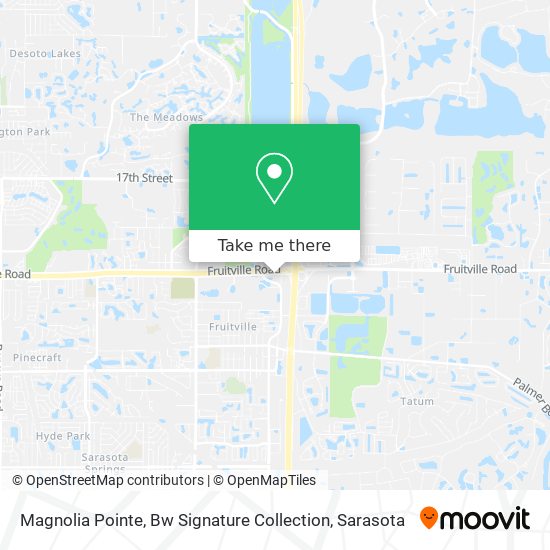 Mapa de Magnolia Pointe, Bw Signature Collection