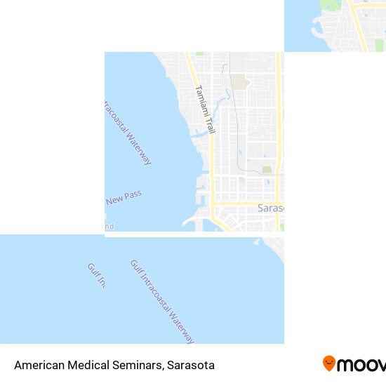 American Medical Seminars map