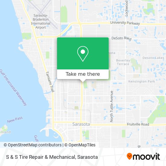 Mapa de S & S Tire Repair & Mechanical