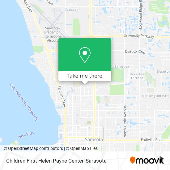 Children First Helen Payne Center map