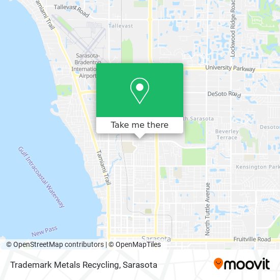 Trademark Metals Recycling map