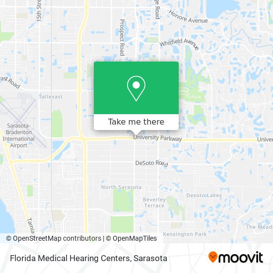 Florida Medical Hearing Centers map