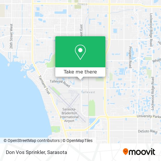 Mapa de Don Vos Sprinkler
