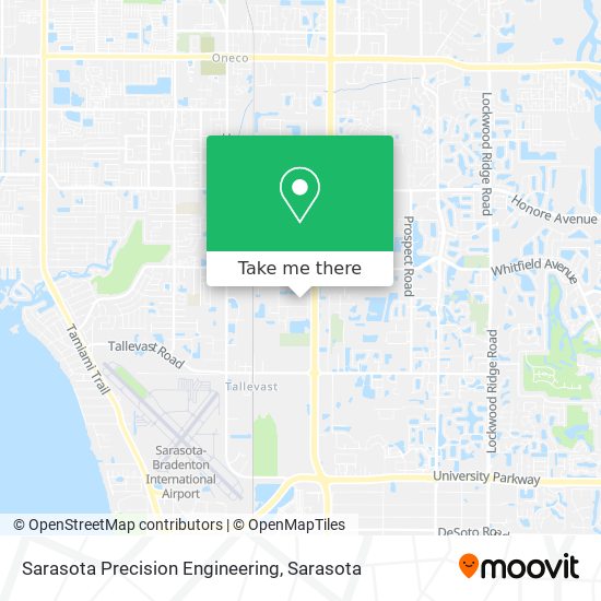 Sarasota Precision Engineering map