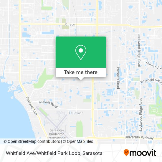 Whitfield Ave / Whitfield Park Loop map