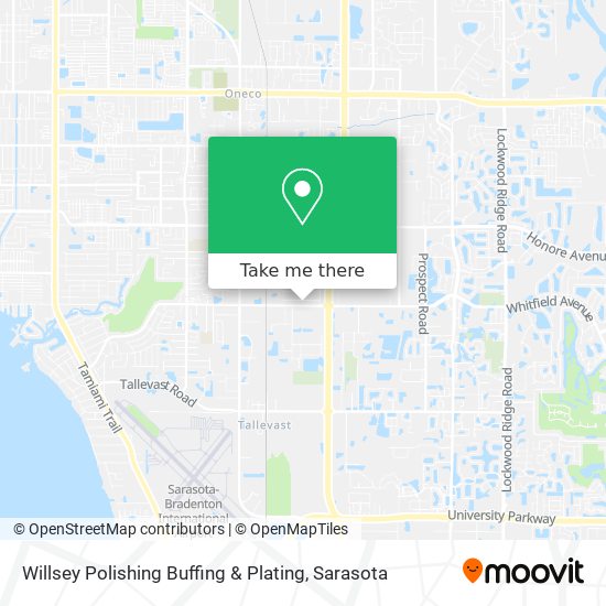 Mapa de Willsey Polishing Buffing & Plating