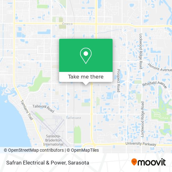 Mapa de Safran Electrical & Power