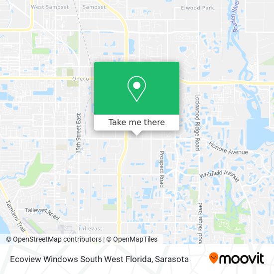 Ecoview Windows South West Florida map