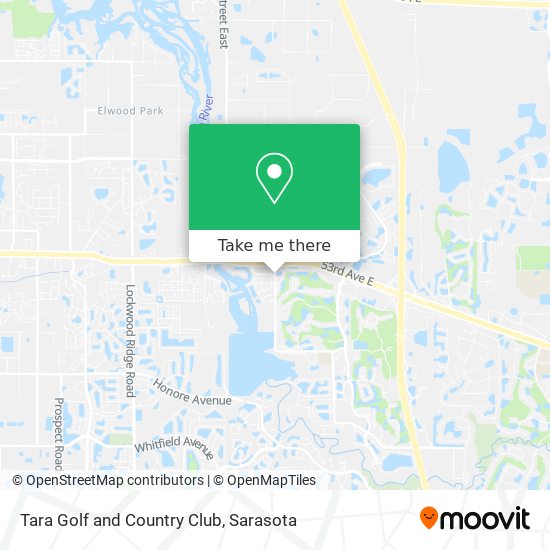 Mapa de Tara Golf and Country Club