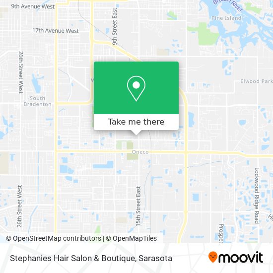 Mapa de Stephanies Hair Salon & Boutique