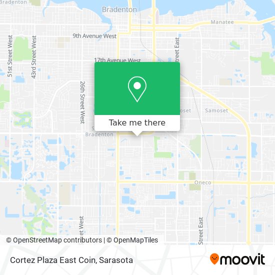 Cortez Plaza East Coin map