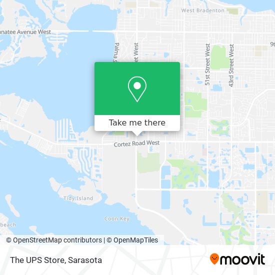 Mapa de The UPS Store