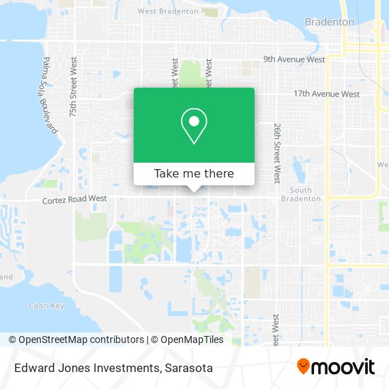 Edward Jones Investments map