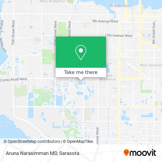 Aruna Narasimman MD map