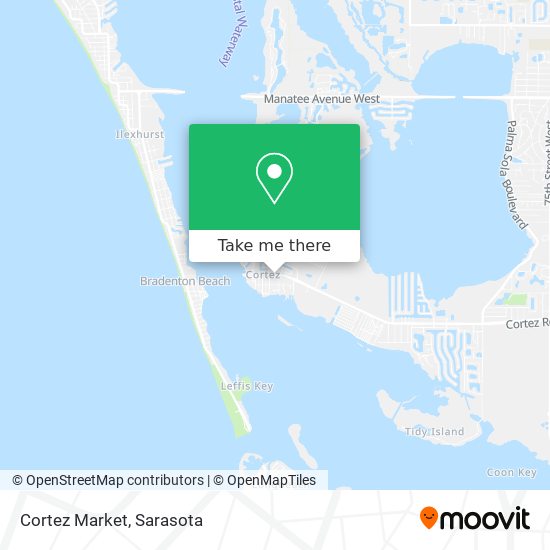 Mapa de Cortez Market