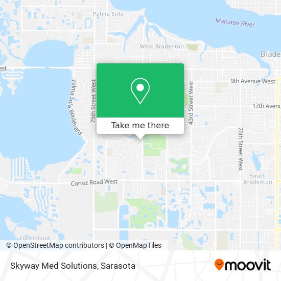 Skyway Med Solutions map