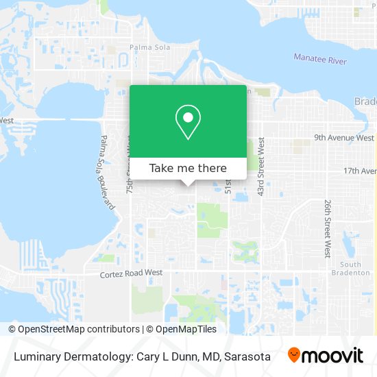 Luminary Dermatology: Cary L Dunn, MD map