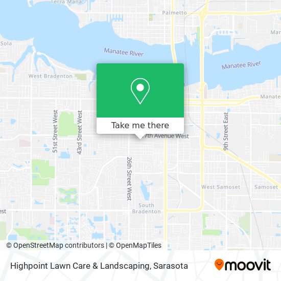Mapa de Highpoint Lawn Care & Landscaping