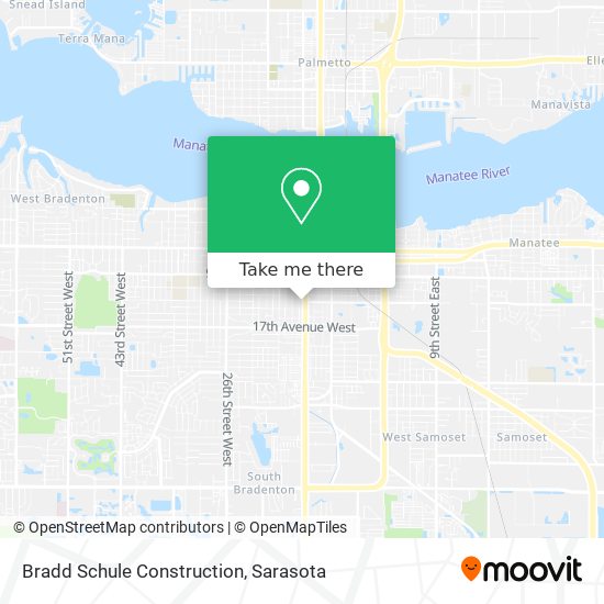 Mapa de Bradd Schule Construction