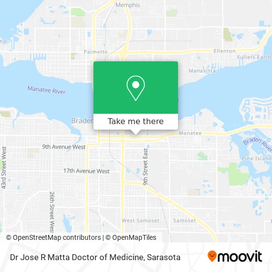 Dr Jose R Matta Doctor of Medicine map