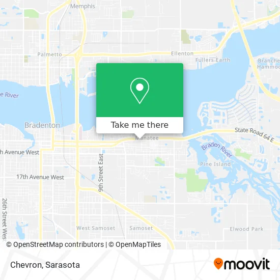 Chevron map
