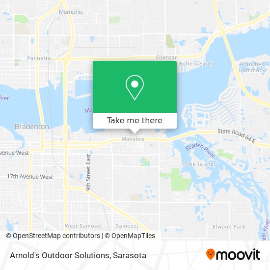 Arnold's Outdoor Solutions map