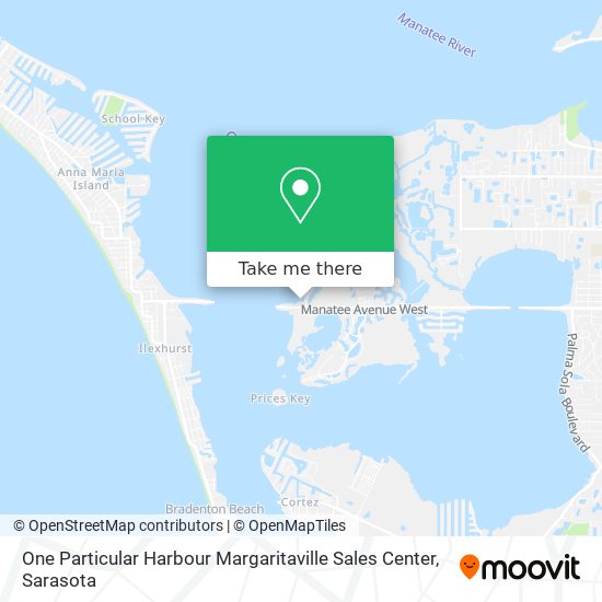 Mapa de One Particular Harbour Margaritaville Sales Center