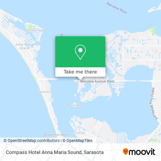 Mapa de Compass Hotel Anna Maria Sound