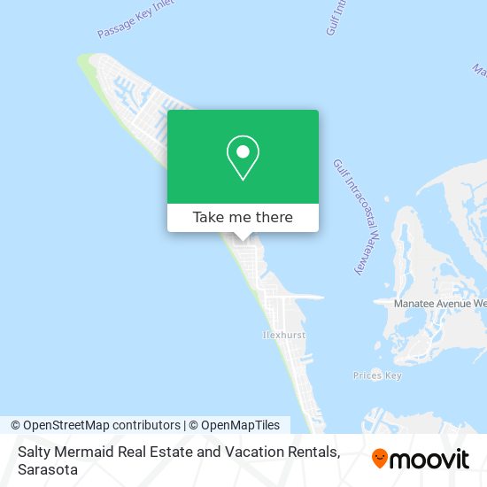 Mapa de Salty Mermaid Real Estate and Vacation Rentals