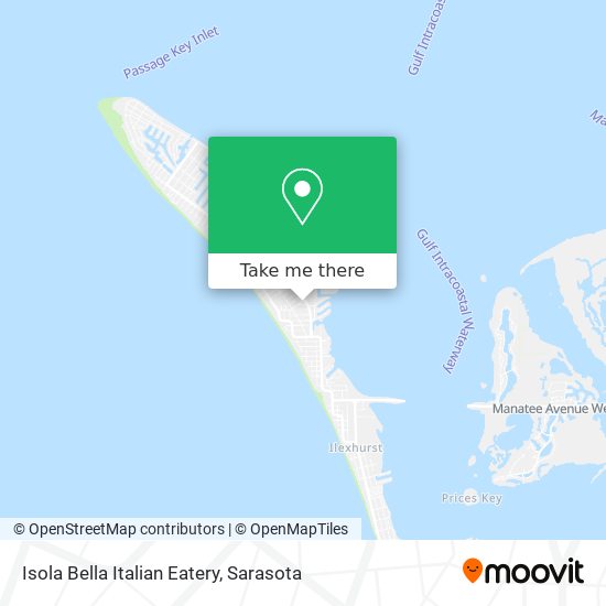 Isola Bella Italian Eatery map