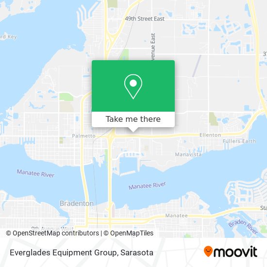 Everglades Equipment Group map