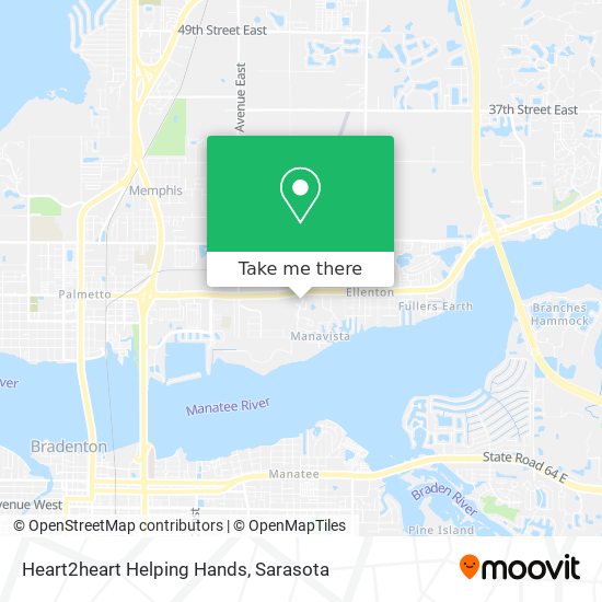 Heart2heart Helping Hands map