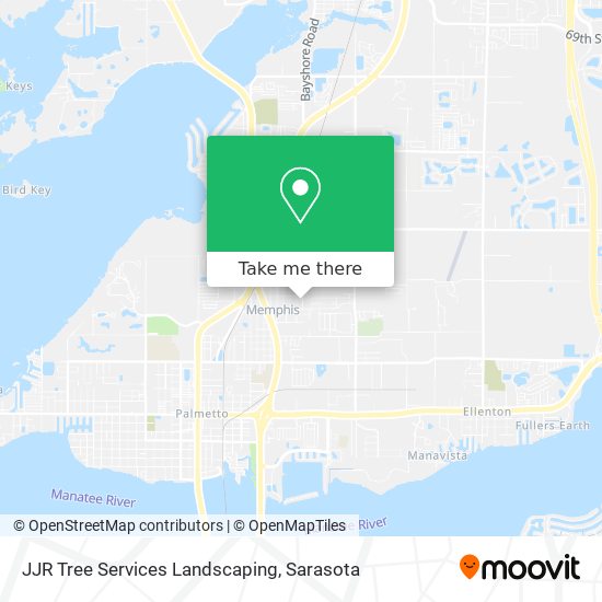Mapa de JJR Tree Services Landscaping