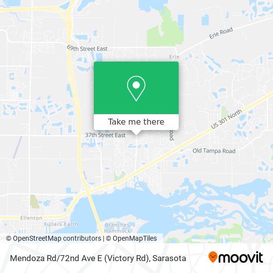 Mapa de Mendoza Rd / 72nd Ave E (Victory Rd)