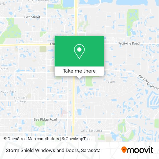 Mapa de Storm Shield Windows and Doors