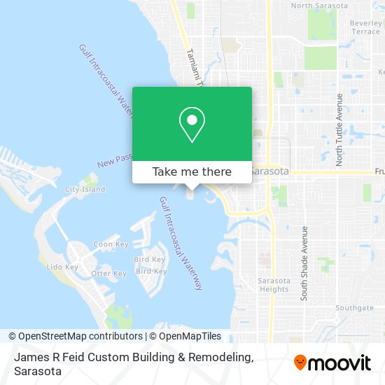 James R Feid Custom Building & Remodeling map