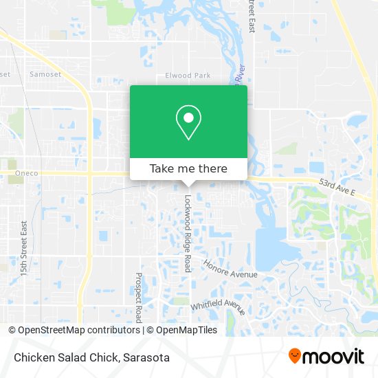 Chicken Salad Chick map