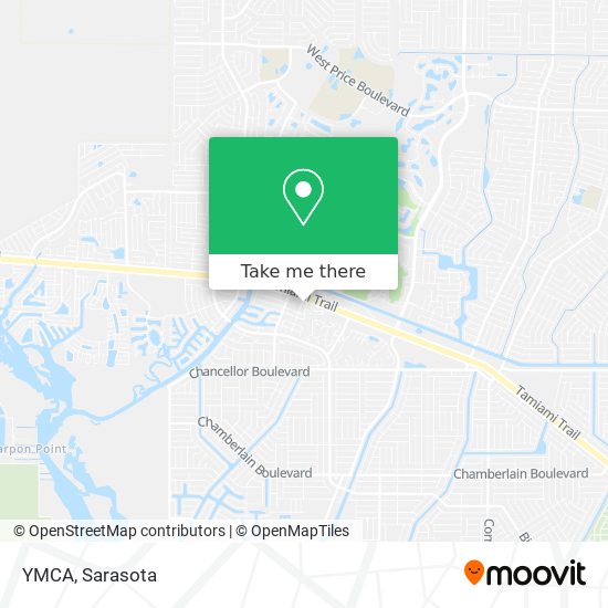 YMCA map