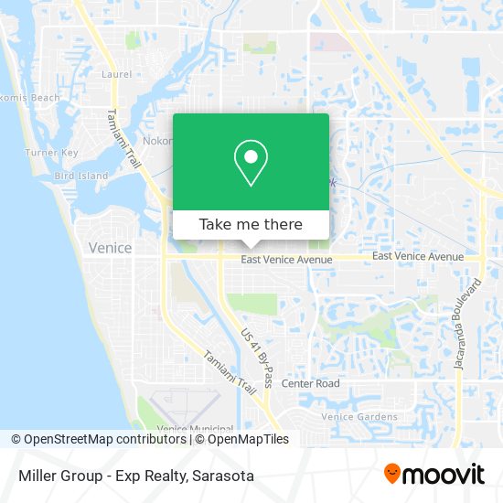 Miller Group - Exp Realty map