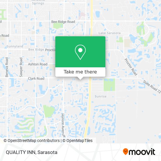 Mapa de QUALITY INN