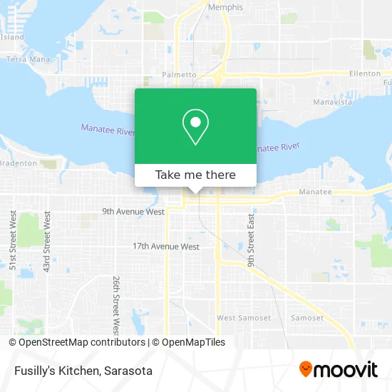 Fusilly's Kitchen map