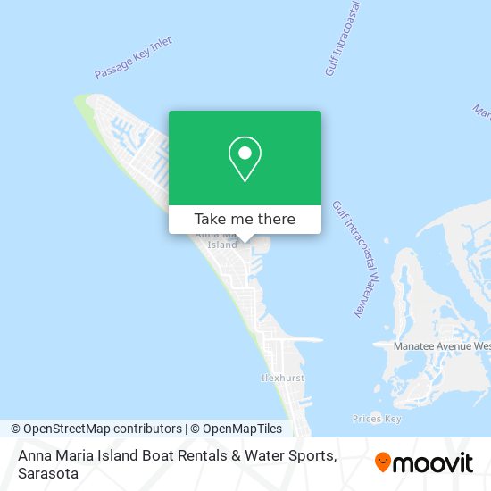 Anna Maria Island Boat Rentals & Water Sports map