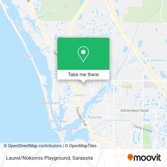 Laurel/Nokomis Playground map